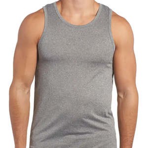 Camiseta sin Mangas para Hombre, Estilo Deportivo, Holgada, Cuello Redondo, Ropa de Verano para Hombre, Camiseta sin Mangas de Moda - Product Image 1