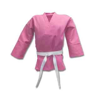 Uniforme de Karate Profesional Personalizado con Logotipo Bordado en la Parte Delantera, Transpirable, de Secado Rápido, Personalizable para Entrenamiento de Artes Marciales - Product Image 5