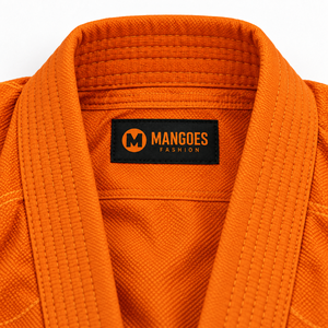 Kimono de Jiu-Jitsu Brésilien (BJJ) en tissu doré pour hommes et femmes, léger, pré-rétréci, pour entraînement et compétition IBJJF. - Product Image 4