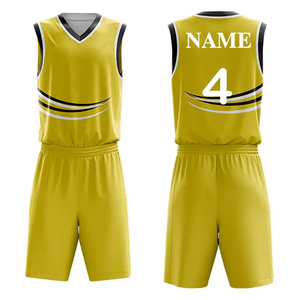 Fashion Jersey Set Custom Uniform for Junior <b>E</b> Score Basketball Practice Reversible Cloths for <b>Baby</b> Men & Plus Size Wear - Product Image 6