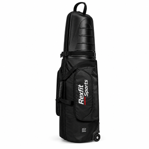 Funda de Viaje para Palos de Golf Rexfit Sports, Acolchada, Resistente, Amplia, con Ruedas Suaves, Asa de Transporte, Ideal para Viajes en Avión - Product Image 2