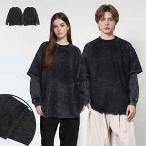 Camiseta de Doble Capa para Hombre OEM con Personalización de Logotipo |   Capa interior suave y capa exterior estructurada |   100% Algodón Ecológico de Secado Rápido - Product Image 5