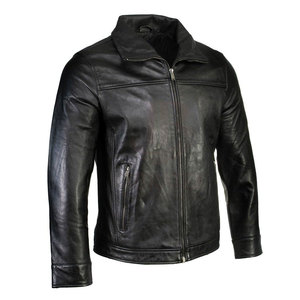 Meilleur prix IBRATEX INTERNATIONAL – Blouson en cuir personnalisé pour homme, mode hiver, respirant, écologique, coupe-vent, haute qualité - Product Image 1