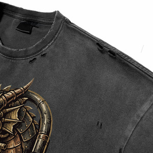 T-shirts graphiques personnalisés pour hommes et femmes, en coton doux, col rond, décontractés, streetwear, manches courtes, fabricant - Product Image 6