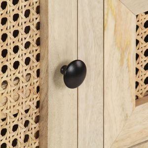 Aparador de Madera de Mango Sólida en Color Natural, Tamaño Mediano - Product Image 6