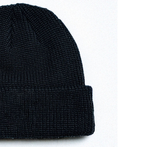 Unisex Solid Black Beanie Hat 100% Acrylic Computer Knitted Casual <b>Winter</b> <b>Cap</b> for Adults 56-58CM Head Circumference - Product Image 6