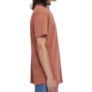 Custom Wholesale OEM ODM Streetwear Oversized T-Shirt <b>Men</b> Polyester/Cotton 270GSM Casual Crew Neck Anti-Pilling - Product Image 5