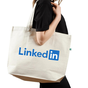 Bolsa de Tela de Algodón con Logotipo Personalizado |   Bolsa de Compras Reutilizable Ecológica |   Regalo Promocional Personalizado para Eventos - Product Image 2