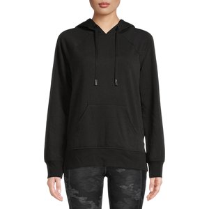 Sweat-shirt à capuche rose pour femme White Bird Express, manches longues, décontracté, avec cordon de serrage, poche kangourou, 100% coton, hiver - Product Image 4