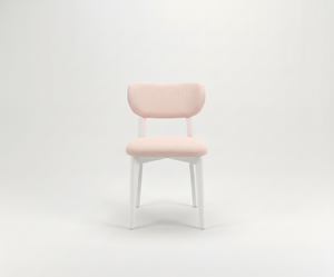 Mesa de Centro Redonda Moderna con 4 Sillas, Diseño Decorativo Duradero, 1 Año de Garantía, Madera de Caucho, Juego de Comedor Compacto para 4 Personas - Product Image 2