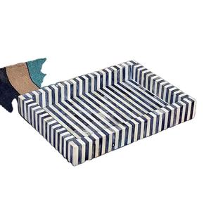 Plateau en bois incrusté d'os plateau de service de haute qualité de taille personnalisée pour le bois décoratif de cuisine à domicile - Product Image 3