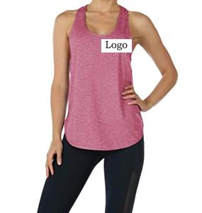 Compra al por mayor: Camisetas sin mangas de yoga y running para mujer, estilo racerback, superventas 2026 - Product Image 3