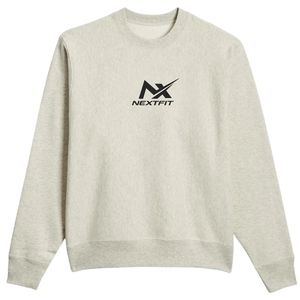 Sweat-shirt en molleton à col rond, coupe décontractée, confortable, avec coutures durables pour broderie et impression personnalisées - Product Image 1