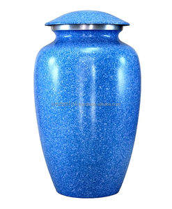 Elegante urna de aluminio para cenizas humanas de cremación para adultos diseñada para una dignidad duradera y una exhibición de tributo conmemorativo atemporal - Product Image 3