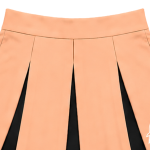 Jupe plissée de cheerleading Peach pour femmes et filles, idéale pour les équipes sportives, les spectacles de danse, l'entraînement, les compétitions et les tenues de sport scolaires - Product Image 4