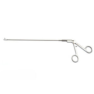 Pinzas micro laringeales tubulares de acción redonda con mandíbula de copa de 2 mm de acero inoxidable para instrumentos médicos ORL de Mahfooz Instruments - Product Image 5