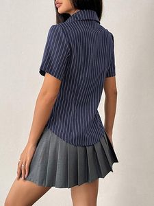 Camisa de Moda Occidental para Mujer, Blusa Informal para Uso Diario, Atuendo Elegante - Product Image 3