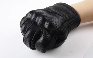 Guantes de Motocicleta de Cuero PU Personalizados, Completos, Transpirables y Resistentes a Cortes, para Deportes al Aire Libre, Ciclismo y Viajes, Gran Venta - Product Image 6