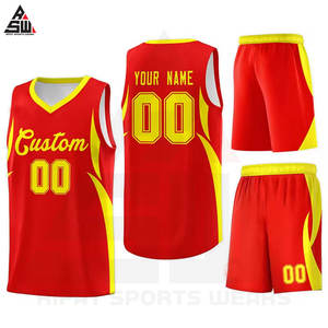 Conjunto de Uniforme de Baloncesto Personalizado para Hombre, Camiseta sin Mangas y Pantalones Cortos, Transpirable, Absorbente de Humedad, Antibacteriano, de Alto Rendimiento - Product Image 6