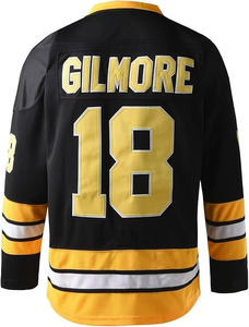 เสื้อฮอกกี้น้ำแข็งแบบกำหนดเองได้ ยูนิเซ็กซ์ แห้งเร็ว ระบายอากาศได้ดี ป้องกันแบคทีเรีย พิมพ์ลายทีมดัลลัส โพลีเอสเตอร์ 100% คุณภาพสูง มีสินค้าพร้อมส่ง - Product Image 3