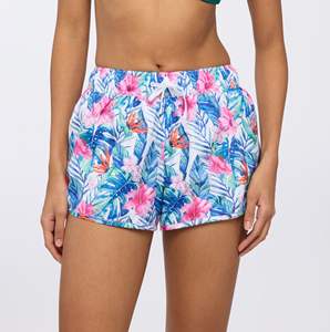 Pantalones Cortos de Verano de Algodón Terry Grueso con Cordón y Logo de Moda para Mujer, Fabricante de Ropa Urbana, Pantalones Cortos Personalizados con Lavado Ácido para Mujer - Product Image 4