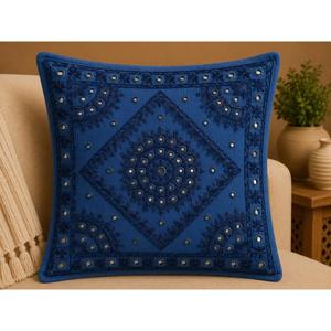 Indian Embroidery Cushion Cover Boho Handmade Pillowcase Decorative Sofa <b>Pillow</b> Bedroom Home <b>Decor</b> - Product Image 5