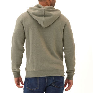 Nueva Llegada, Sudadera con Cierre para Hombre, 100% Algodón, Corte Regular, con Bordado e Impresión Personalizada, Tejido Transpirable y Ecológico - Product Image 2