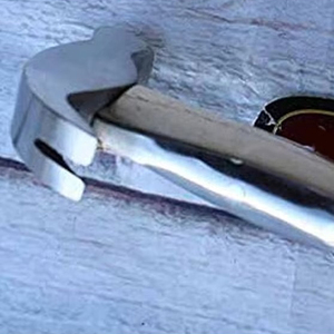 Farriers Hoof Hammer Stainless Steel Head Dual Wedge Hickory Handle Precision Nail <b>Driving</b> Reusable Perfect Balance CE ISO 13485 - Product Image 6