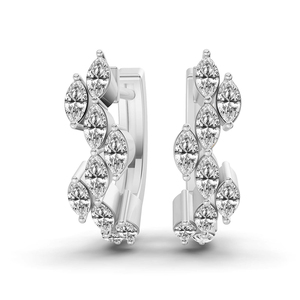 Gema Creative – Magnifique bague en or jaune massif 14k/18k avec diamant de laboratoire taille marquise Cherie, certifié IGI, idéale pour le quotidien - Product Image 1