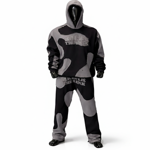 Conjunto de Sudadera con Capucha y Pantalones Deportivos con Diseño Nuevo 2026, Lavado Ácido, Estilo Vintage, Premium, Oversize, Ropa Deportiva Urbana - Product Image 1