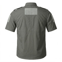 Vêtements de travail de sécurité style 2024, chemise de travail cargo multi-poches + pantalon, polo à manches courtes, uniformes de garde de sécurité unisexes