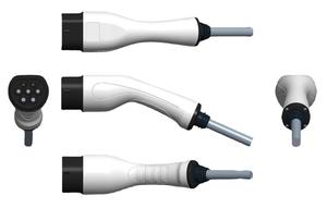 หัวชาร์จ IEC62196-2 Type2 แบบ Javelin ผลิตจากทองแดงผสม ชุบเงิน สำหรับยานยนต์ยุโรป/อังกฤษ  ปลั๊กเข้า/ออก - Product Image 5