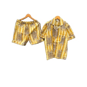 Phụ Nữ Của <span class=keywords><strong>Leopard</strong></span> In Bông Ngắn Bohemian Pyjama Đặt Mềm Mại Thoải Mái Nhanh Chóng Khô Chiều Dài Đầu Gối Mùa Hè Bên Bán Buôn Moq 2Pcs - Product Image 1