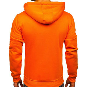 New Arrival 2026 Solid Men Winter Hoodie Cotton Fleece Regular Fit Distressed <b>Zip</b>-<b>Up</b> Hoodie Anti-Shrink Breathable - Product Image 2
