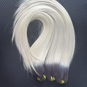 Ombre Blonde Humaine Vietnamienne Couleur Naturelle Prix Usine Extensions de Cheveux Os Cheveux Raides Couleur Blonde - Product Image 3