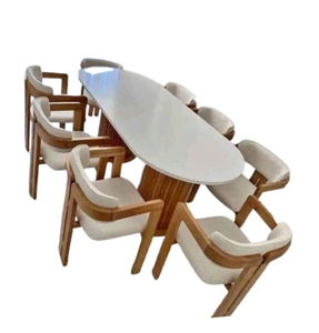 Juego de comedor, muebles comerciales, juego de muebles para comedor, silla y mesa, silla con cojín - Product Image 5