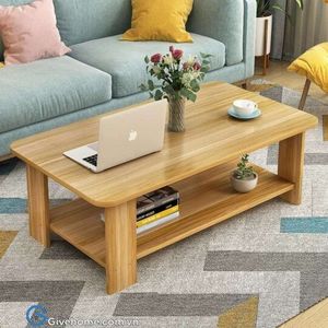Modern <b>Wood</b> Coffee <b>Table</b> With Storage Shelf Midcentury Design Living Room Furniture Oval Shape <b>Solid</b> <b>Wood</b> <b>Top</b> - Product Image 5