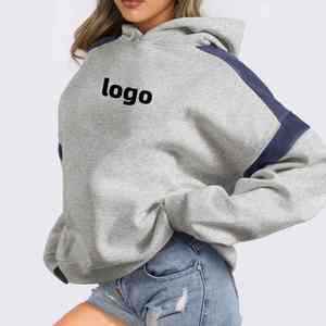 Hoodie en tissu premium, doux, durable, coupe décontractée, confortable, style décontracté pour tous les jours, style été, pour femmes - Product Image 1