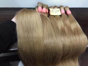 Extensions de cheveux humains en vrac de couleur blonde de qualité supérieure prix de gros auprès de cheveux bruts vietnamiens - Product Image 6