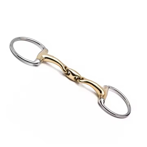 ผลิตภัณฑ์สำหรับม้า บิตสำหรับม้าแบบ Eggbutt ผลิตจากเหล็กกล้าไร้สนิมเกรดผ่าตัด ผลิตจากโรงงาน ขายตรง เพื่อการควบคุมและการขี่ที่ดีขึ้น - Product Image 3