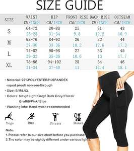 Leggings de compression personnalisés pour femmes, vêtements de sport et de yoga, en tissu Spandex, taille haute, longueur intégrale, anti-transparence, ajustés, qualité sportive - Product Image 6