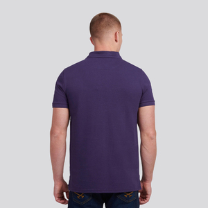 Camiseta Polo de Manga Corta para Hombre, 100% Algodón, Transpirable, Diseño Sólido Informal, Tallas Grandes, Logotipo Bordado - Product Image 2