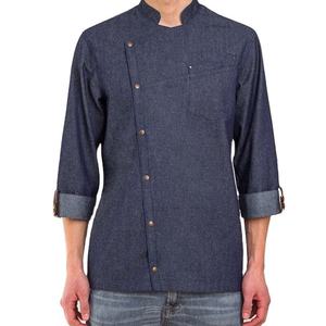 Veste de chef unisexe personnalisée pour restaurant, hôtel et bar, vêtements de travail professionnels pour cuisine, logo personnalisé - Product Image 1