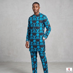 Custom African Wax Print Cotton Fabric Ankara Kitenge Custom Logo Printing OEM ODM Textile Manufacturer Wholesale Production - Product Image 5