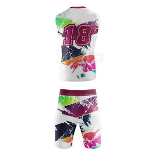 Uniforme classique 7v7 en tissu extensible doux et léger, adapté aux équipes professionnelles - Product Image 3