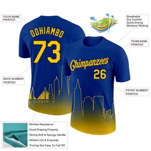 เสื้อเบสบอลแบบซับลิเมชั่นสั่งทำรุ่นใหม่ล่าสุด ผลิตจากโพลีเอสเตอร์ 100% แห้งเร็ว ชุดทีมพร้อมปักชื่อและหมายเลขส่วนตัว รับผลิตแบบ OEM - Product Image 2