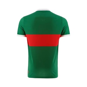 Maillot de sport pour hommes en polyester/coton de haute qualité, à séchage rapide, à manches courtes, col en V, imprimé par sublimation, pour le football gaélique et le hurling - Product Image 4