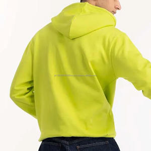 เสื้อฮู้ดดี้ผู้ชายพรีเมียม ผ้าฟลีซเนื้อหนัก 100% ผ้าฝ้าย ทรงโอเวอร์ไซส์ ลายเรียบ สำหรับฤดูหนาว 2025 - Product Image 5