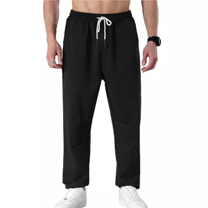 OEM Custom <b>Man</b> Joggers <b>Elastic</b> Waist Pants Cotton 320gsm Joggers Women's <b>Trousers</b> Twill Jogger Pants Boys Winter Pants - Product Image 1