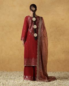 Robes décontractées pakistanaises et indiennes de qualité supérieure pour femmes, Nouveautés 2026, Salwar Kameez en tissu Lawn, ODM 2024 - Product Image 3